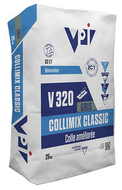 COLLIMIX CLASSIC GRIS C2E V320 Sac de 25 kg COLLIMIX CLASSIC GRIS C2E V320 Sac de 25 kg